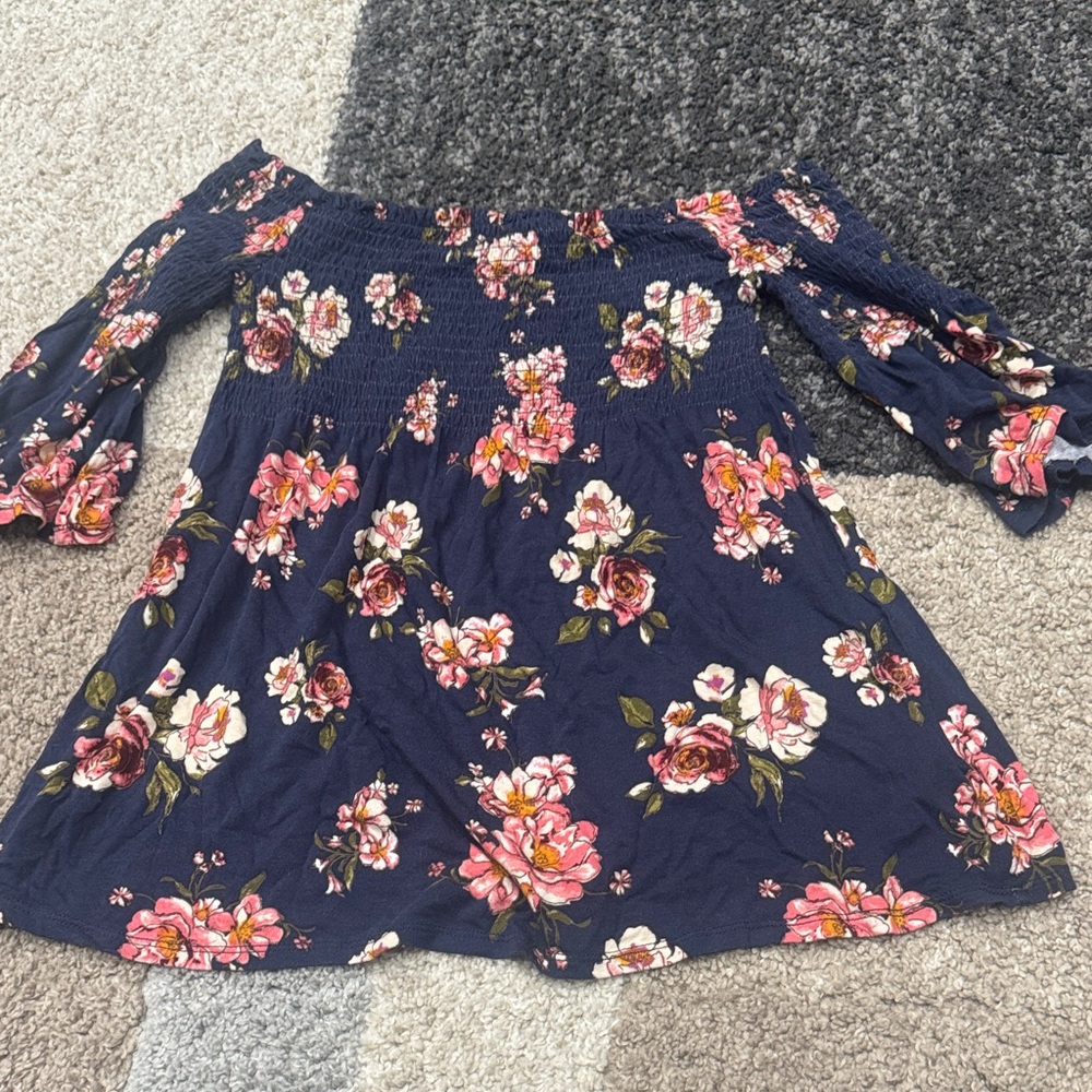 Floral Off-Shoulder Top